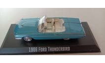 FORD Thunderbird Convertible (открытый) 1966 (из к/ф ’Тельма и Луиза’) 1-43 GREENLIGHT 86617, масштабная модель, 1:43, 1/43