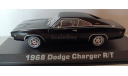 DODGE Charger R/T 1968 (из к/ф ’Джон Уик’) 1-43 GREENLIGHT 86608, масштабная модель, 1:43, 1/43