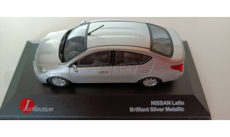 NISSAN LATIO (L02B) 2013 Silver 1-43 JC253, масштабная модель, 1:43, 1/43