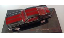 FORD Mustang Fastback 1967 Black/Red 1-43 IXO CLC478, масштабная модель, 1:43, 1/43