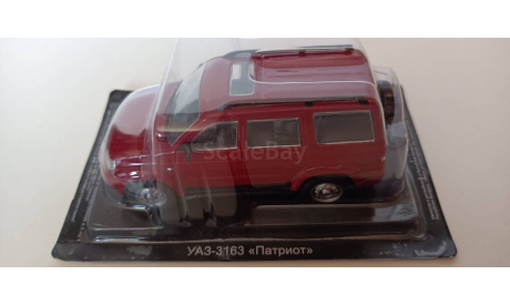 УАЗ- Patriot 1:43 автолегенды де259, масштабная модель, 1/43