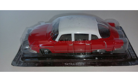 TATRA 603-1 (красный) 1:43 автолегенды  де155, масштабная модель, 1/43