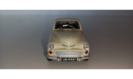 Варшава-203 (Польша) бежевый 1:43 автолегенды де154 А, масштабная модель, машина, 1/43