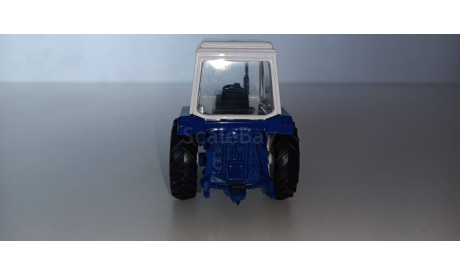 Трактор МТЗ-82 (металл с пл.кабиной, синий) 1:43 160101 А, масштабная модель трактора, 1/43