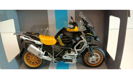 Мотоцикл BMW R1250 GS Adventure, черн., 1-12 автопанорама JB1251614, масштабная модель мотоцикла, 1:12, 1/12