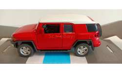 Toyota FJ Cruiser, красный, откр. двери, 1-43 автопанорама JB1251265