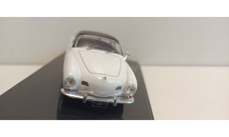 VW Karmann Ghia Coupe 1958 White/Black 1-43 ixo CLC42 А, масштабная модель, Volkswagen, 1:43, 1/43