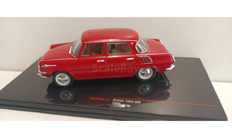 SKODA 1000 MB 1968 Dark Red 1-43 ixo CLC439 А, масштабная модель, Škoda, 1:43, 1/43