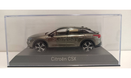 CITROEN C5X 2021 Amazonite Grey 1-43 NOREV 155571 А, масштабная модель, Citroën, 1:43, 1/43