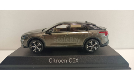 CITROEN C5X 2021 Amazonite Grey 1-43 NOREV 155571 А, масштабная модель, Citroën, 1:43, 1/43