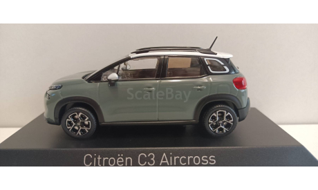 CITROEN C3 Aircross (кроссовер) 2021 Kaki Grey 1-43 NOREV 155335 А, масштабная модель, Citroën, 1:43, 1/43