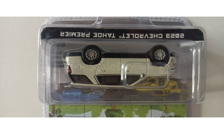 CHEVROLET Tahoe Premier 4x4 2023 Iridescent Pearl Tricoat 1-64 GREENLIGHT 68040B, масштабная модель, 1:64, 1/64