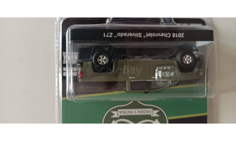 CHEVROLET Silverado Z71 Police ’Carabineros de Chile-Grupo  Policiales ’ 1-64 GREENLIGHT 30384, масштабная модель, 1:64, 1/64