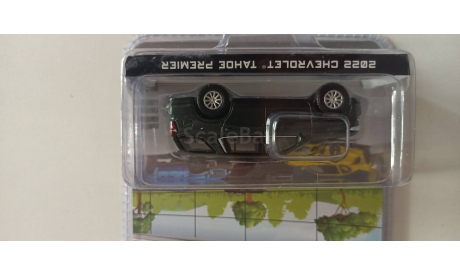 CHEVROLET Tahoe Premier 2022 Evergeen Gray Metallic 1-64 GREENLIGHT 68020D  А, масштабная модель, 1:64, 1/64