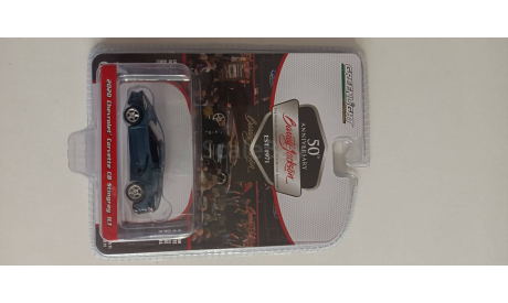 CHEVROLET Corvette C8 Stingray 1LT (Lot #421.2) 2020 Shadow Gray 1-64 GREENLIGHT 37270E  А, масштабная модель, 1:64, 1/64