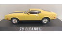 FORD Mustang Mach 1 ’Eleanor’ ( ’Угнать за 60 секунд’) 1973 Yellow 1-43 GREENLIGHT 86412 А, масштабная модель, 1:43, 1/43