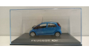 PEUGEOT Ion 2010 Ocean Blue Metallic 1-43 NOREV 470100 А, масштабная модель, 1:43, 1/43