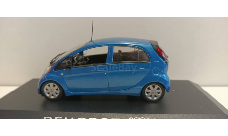 PEUGEOT Ion 2010 Ocean Blue Metallic 1-43 NOREV 470100 А, масштабная модель, 1:43, 1/43