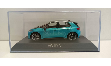 VW ID.3 Electric Car 2020 Makena Turquoise Metallic 1-43 NOREV 840167 А, масштабная модель, Volkswagen, 1:43, 1/43