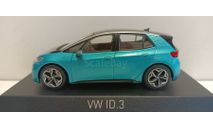 VW ID.3 Electric Car 2020 Makena Turquoise Metallic 1-43 NOREV 840167 А, масштабная модель, Volkswagen, 1:43, 1/43