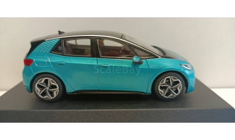 VW ID.3 Electric Car 2020 Makena Turquoise Metallic 1-43 NOREV 840167 А, масштабная модель, Volkswagen, 1:43, 1/43