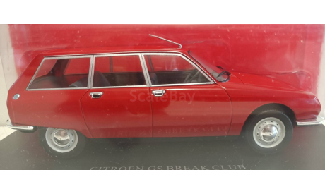 CITROEN GS Break Club 1971 Red 1-24 ALTAYA CIT013 А, масштабная модель, Citroën, 1:24, 1/24