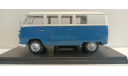 VW T1 Bus 1960 Blue/White 1-24 ixo WB124179 А, масштабная модель, Volkswagen, 1:24, 1/24