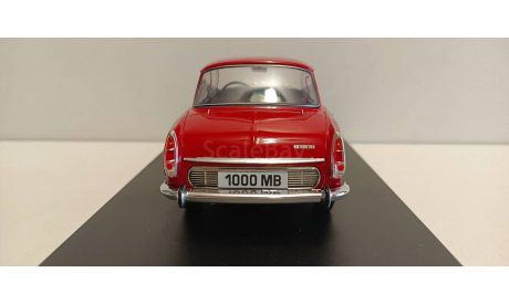 SKODA 1000 MB 1969 Red 1-24 ixo WB124066, масштабная модель, Škoda, 1:24, 1/24
