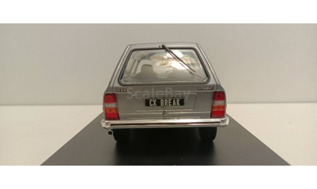 CITROEN CX Break 1981 Metallic Grey 1-24 ixo WB124067 А, масштабная модель, Citroën, 1:24, 1/24