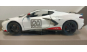 CHEVROLET Corvette C8 Stingray Coupe Road America Official Pace Car 2020 1-24 GREENLIGHT 18259 А, масштабная модель, 1:24, 1/24