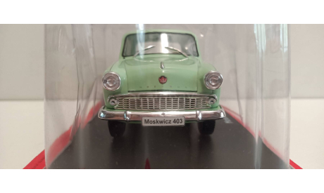 МОСКВИЧ 403 1962 Фисташковый 1-24 hachette 031, масштабная модель, 1:24, 1/24