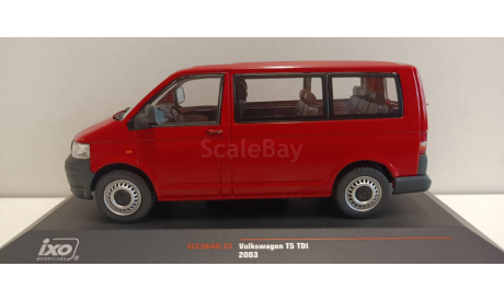 VW T5 TDi Transporter 2003 Red 1-43 ixo CLC564, масштабная модель, Volkswagen, 1:43, 1/43