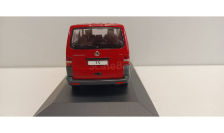VW T5 TDi Transporter 2003 Red 1-43 ixo CLC564, масштабная модель, Volkswagen, 1:43, 1/43