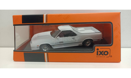 CHEVROLET El Camino SS 1987 White 1-43 ixo CLC560, масштабная модель, 1:43, 1/43