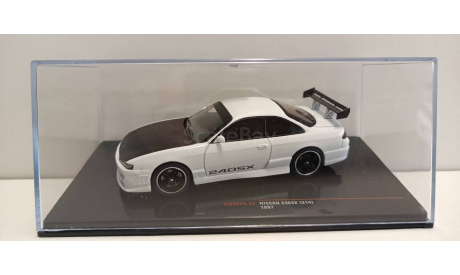 NISSAN 240SX (S14) 1997 White/Black 1-43 ixo CLC552, масштабная модель, машина, 1:43, 1/43