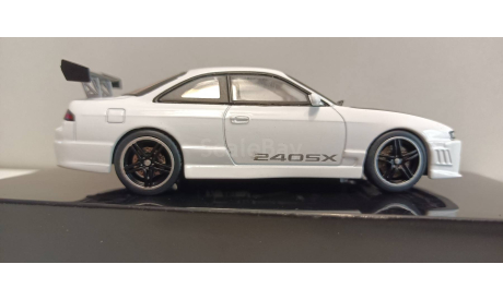 NISSAN 240SX (S14) 1997 White/Black 1-43 ixo CLC552, масштабная модель, машина, 1:43, 1/43