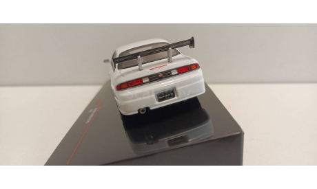 NISSAN 240SX (S14) 1997 White/Black 1-43 ixo CLC552, масштабная модель, машина, 1:43, 1/43