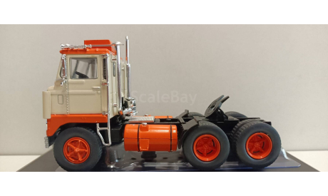 седельный тягач WHITE 7400 1960 Beige/Orange 1-43 ixo TR188, масштабная модель, машина, 1:43, 1/43