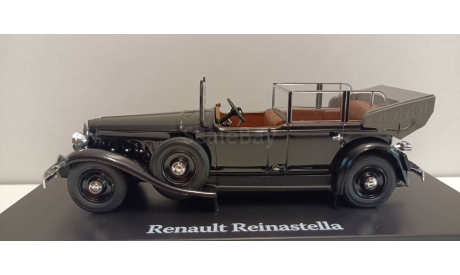 RENAULT Reinastella президента Франции Альбера Лебрена 1936 Black 1-43 NOREV 519549, масштабная модель, 1:43, 1/43