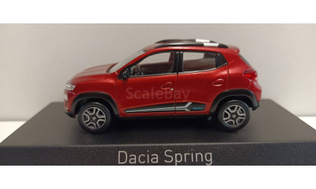 DACIA Spring Comfort 2022 Goji Red 1-43 NOREV 509061, масштабная модель, 1:43, 1/43