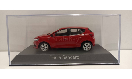 DACIA Sandero 2021 Fusion Red 1-43 NOREV 509021, масштабная модель, 1:43, 1/43