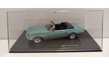 FORD Mustang Convertible 1965 Light Blue Metallic 1-43 ixo CLC506, масштабная модель, 1:43, 1/43