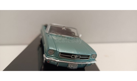 FORD Mustang Convertible 1965 Light Blue Metallic 1-43 ixo CLC506, масштабная модель, 1:43, 1/43
