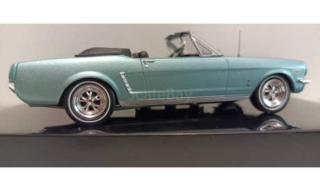 FORD Mustang Convertible 1965 Light Blue Metallic 1-43 ixo CLC506, масштабная модель, 1:43, 1/43