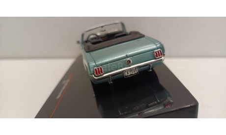 FORD Mustang Convertible 1965 Light Blue Metallic 1-43 ixo CLC506, масштабная модель, 1:43, 1/43