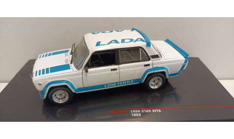 ВАЗ 2105 VFTS 1983 Белый 1-43 IXO СLC398, масштабная модель, 1:43, 1/43