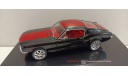 FORD Mustang Fastback 1967 Black/Red 1-43 IXO CLC478, масштабная модель, 1:43, 1/43