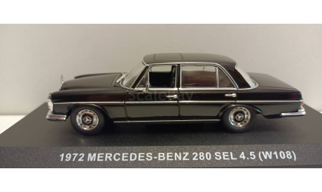 MERCEDES-BENZ 280 SEL 4.5 (W108) 1972 (из к/ф ’Рокки IV’) 1-43 GREENLIGHT 86639, масштабная модель, 1:43, 1/43