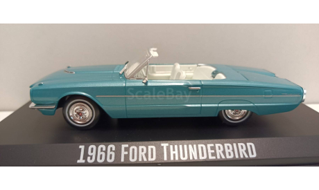 FORD Thunderbird Convertible (открытый) 1966 (из к/ф ’Тельма и Луиза’) 1-43 GREENLIGHT 86617, масштабная модель, 1:43, 1/43