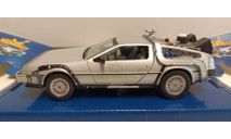 DE LOREAN DMC12 ’Back to Future 2’ (из к/ф’Назад в будущее 2’) 1983 1-24 welly 22441, масштабная модель, машина, 1:24, 1/24